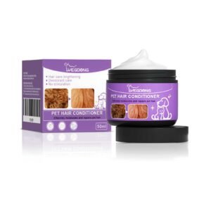 Pet Hair Conditioner, Fluffy Soft Not Knot Pet Pet Hair Clean Nursing Hair Cream - Image 1