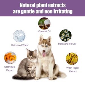 Pet Ear Cleaner, Cats And Dogs Relieves Ear Canal Odors Cleaning Earwax Ear Wash Drops - Image 5