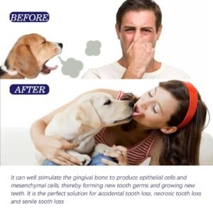 Pet V34 Toothpaste, Pet Clean Bad Breath Tartar Care Gum Care Toothpaste - Image 4